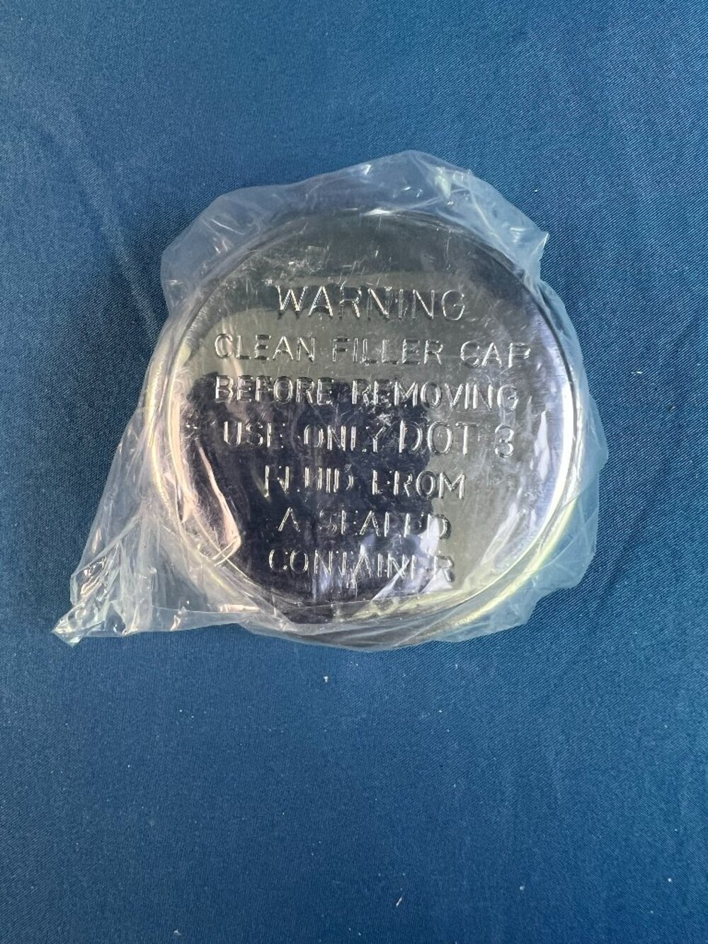 65-66 Ford Mustang Cylinder Cap Chrome 2162BRC 02
